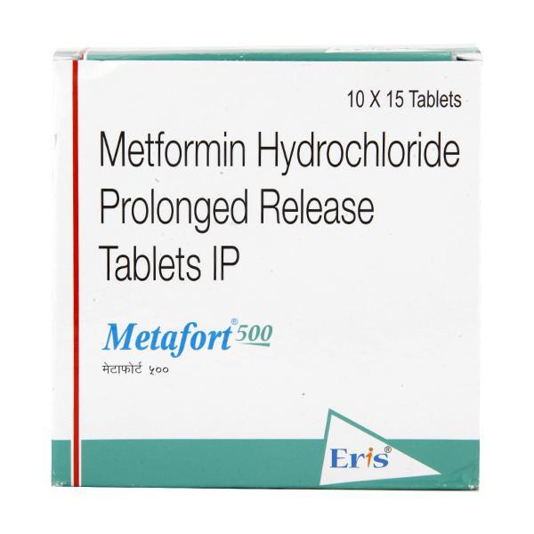 Metafort 500mg Tablet 15'S