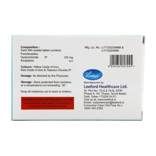 Etofex 120mg Tablet 10'S