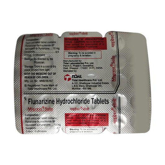 MIGREST SOLO Tablet 30's
