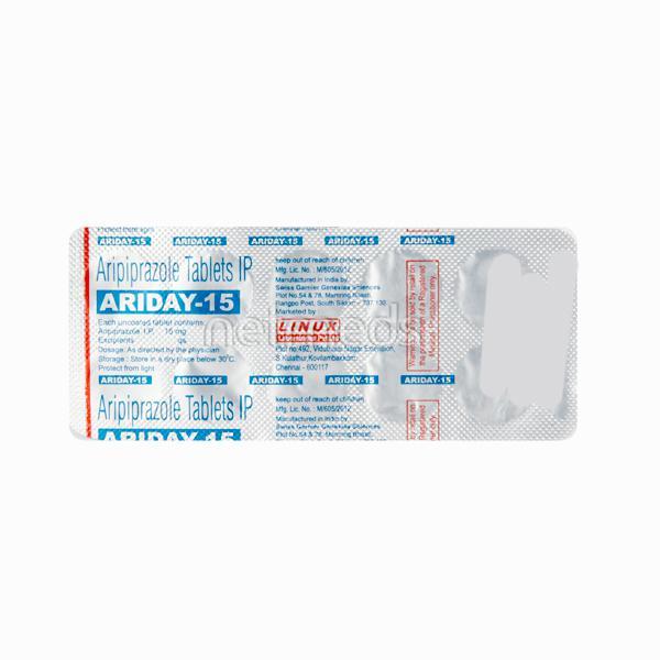 Ariday 15mg Tablet 10'S