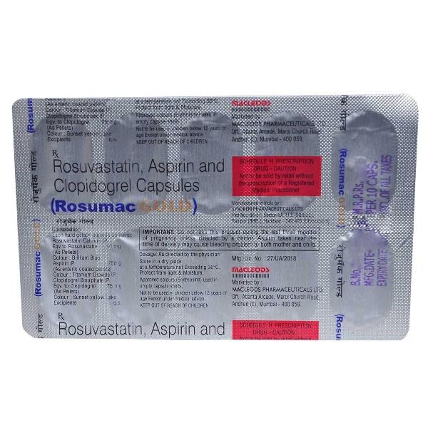 Rosumac Gold 10mg Capsule 10'S