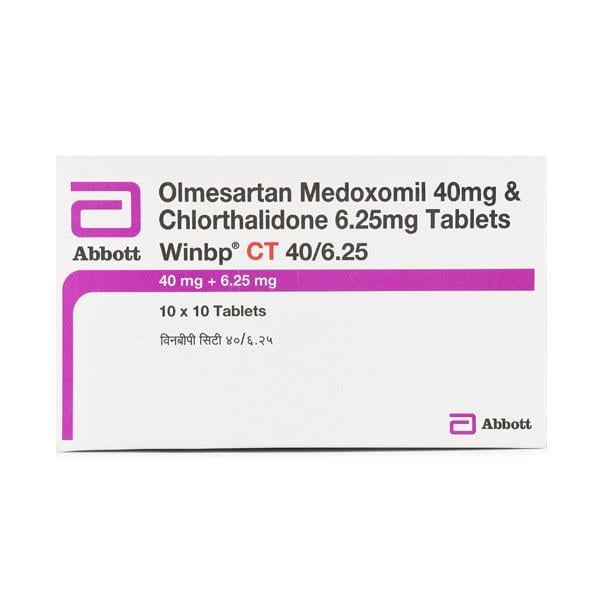 Winbp CT 40/6.25mg Tablet 10'S