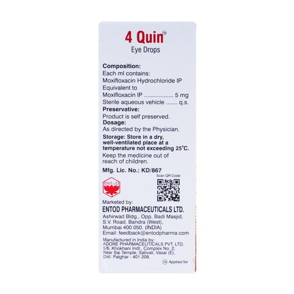 4 Quin Eye Drops 5ml