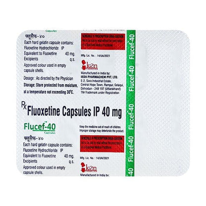 FLUCEF 40 Capsule 10's