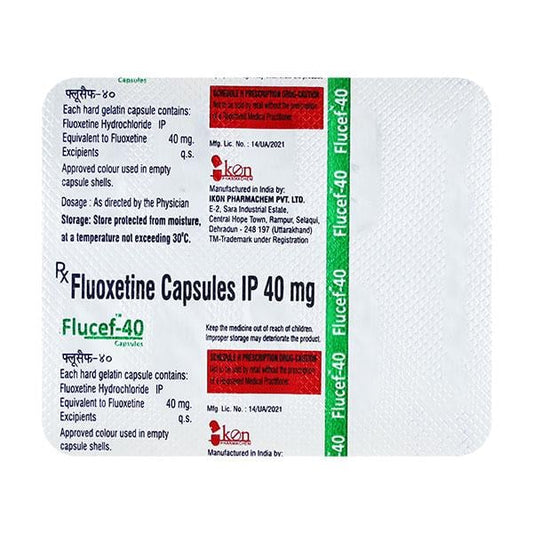 FLUCEF 40 Capsule 10's