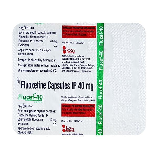 FLUCEF 40 Capsule 10's