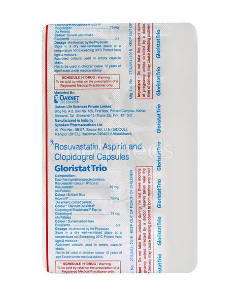 Gloristat Trio Capsule 10'S