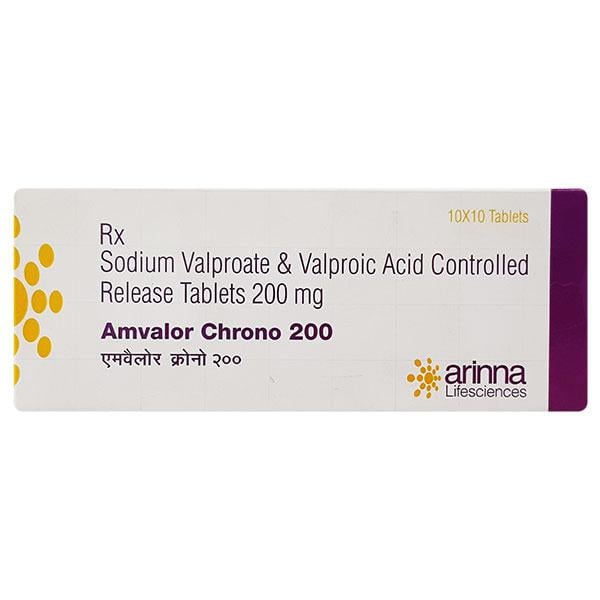 Amvalor Chrono 200mg Tablet 10'S