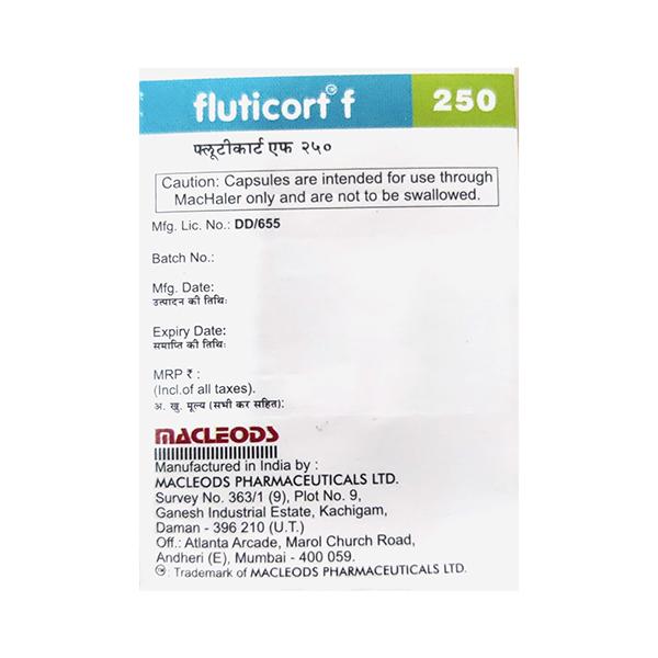 Fluticort F 250mcg Machaler Rotacap 30'S