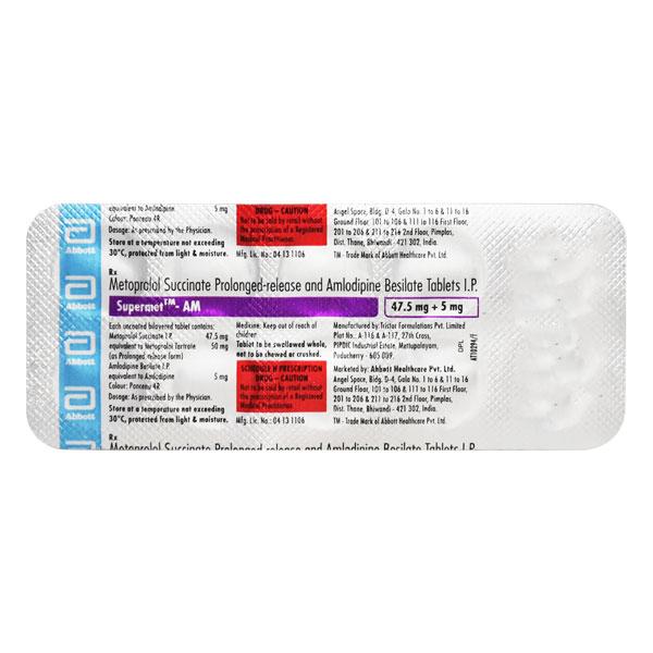 Supermet AM Tablet 10'S