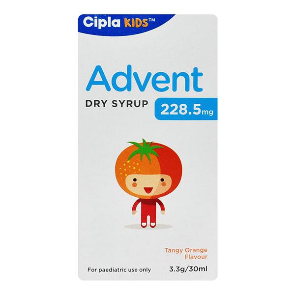 ADVENT TANGY ORANGE FLAVOUR 228.5mg Dry Syrup 30ml