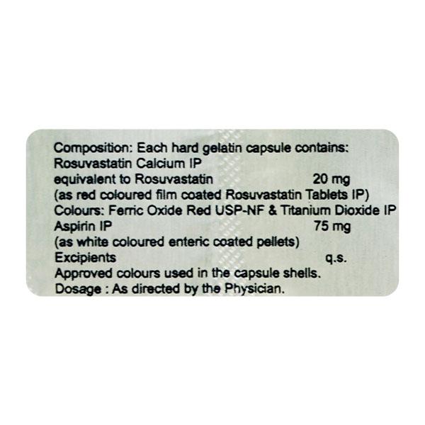 LIPIROSE AS 20 Capsule 10's