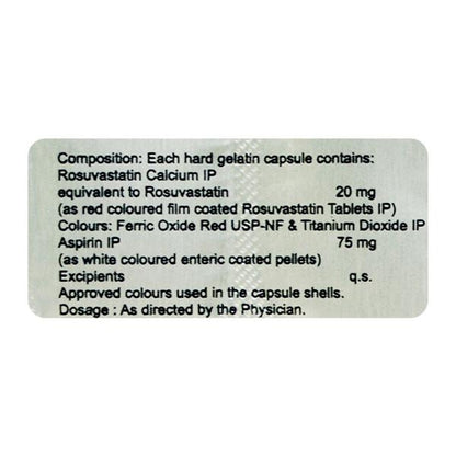 LIPIROSE AS 20 Capsule 10's