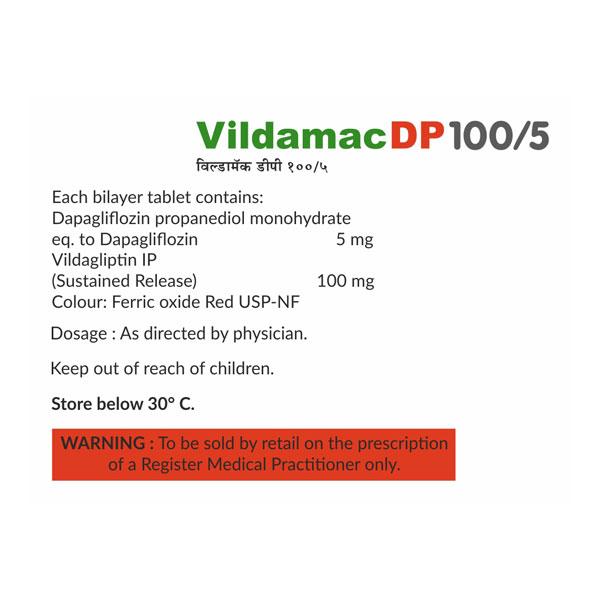 VILDAMAC DP 100/5 Tablet 10's