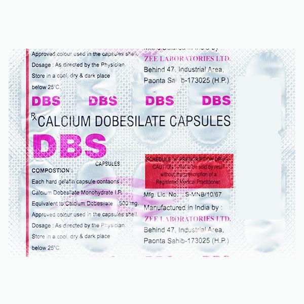 DBS 500mg Capsule 10'S