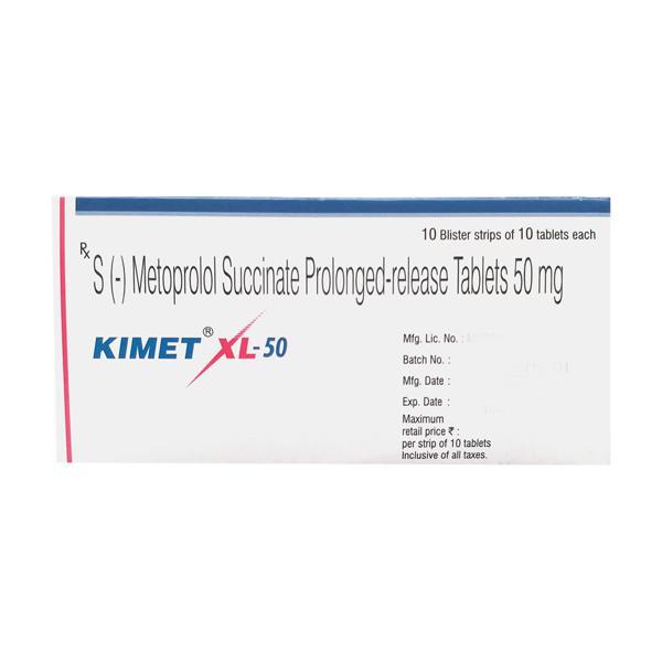 Kimet XL 50mg Tablet 10'S