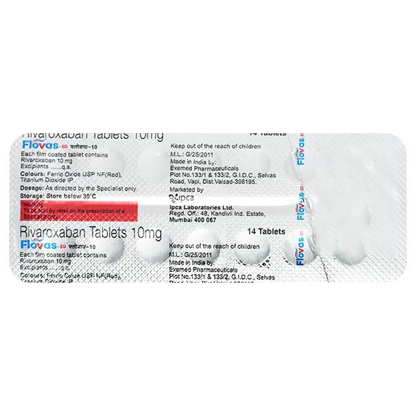 FLOVAS 10 Tablet 14's