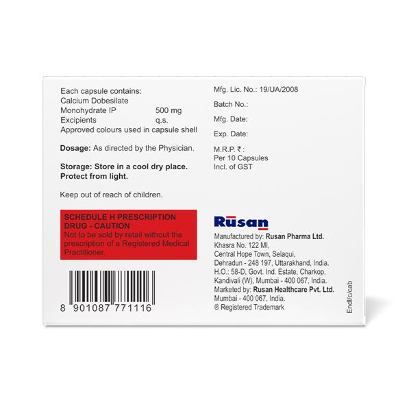 Cabisyl 500mg Capsule 10'S