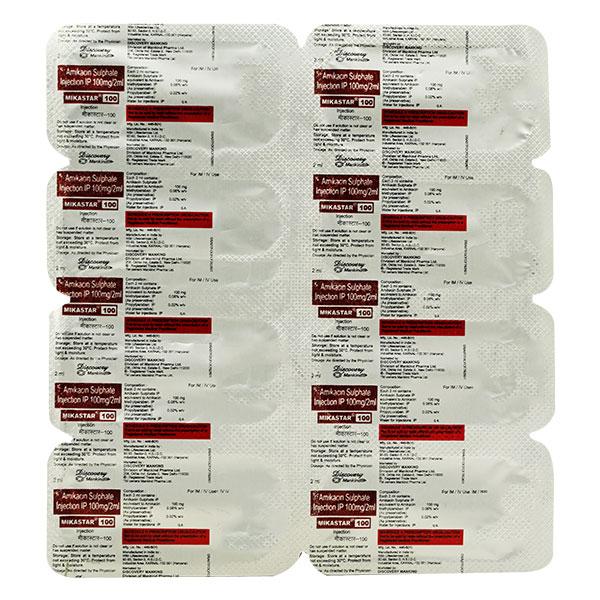 Mikastar 100mg Injection 2ml