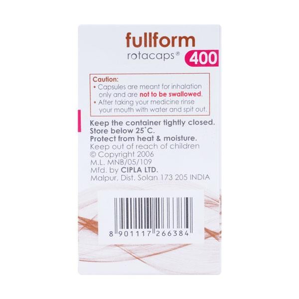 Fullform 400 Rotacap 30'S