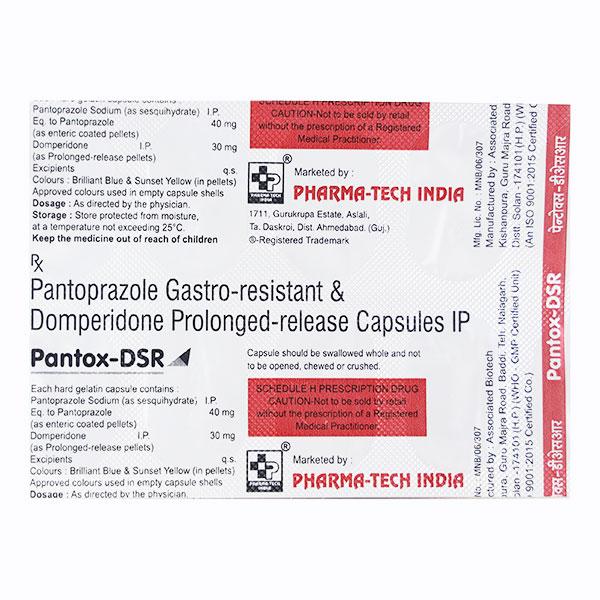PANTOX DSR Capsule 10's