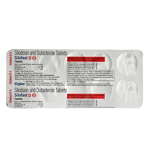 SILOFAST D8 Tablet 10's