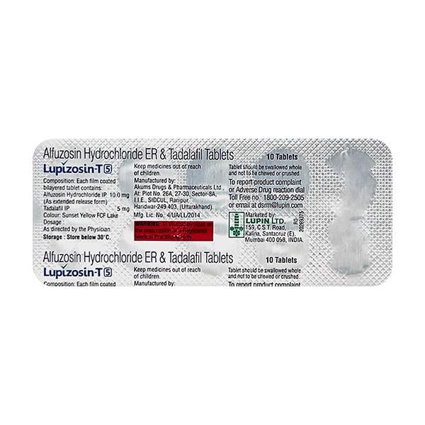 LUPIZOSIN T 5 Tablet 10's