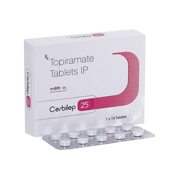 CERBILEP 25 Tablet 10's