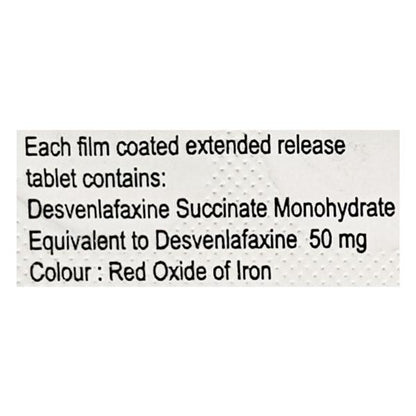 Venlite OD 50mg Tablet 10'S