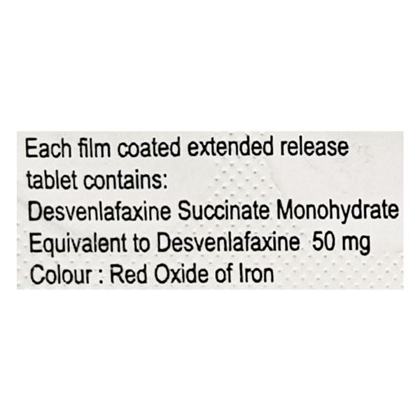 Venlite OD 50mg Tablet 10'S