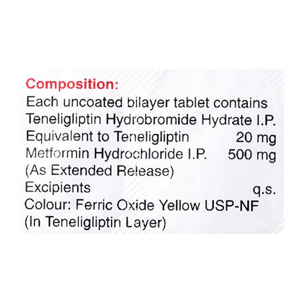 Ziten M 20/500mg Tablet 15'S
