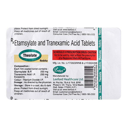 Theolate Tablet 10'S