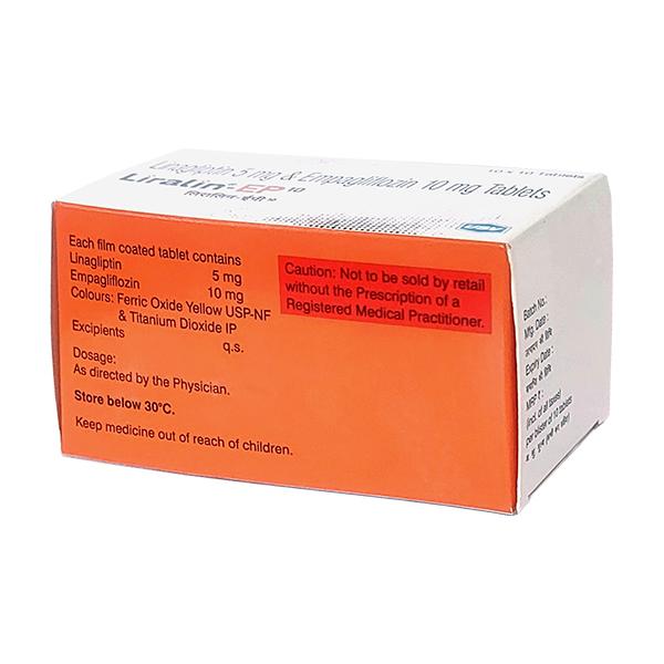LIRALIN EP 10mg Tablet 10's