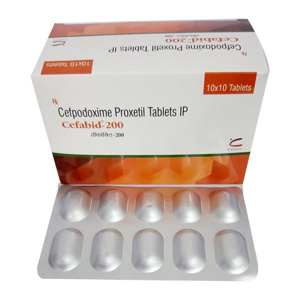 CEFABID 200 Tablet 10's