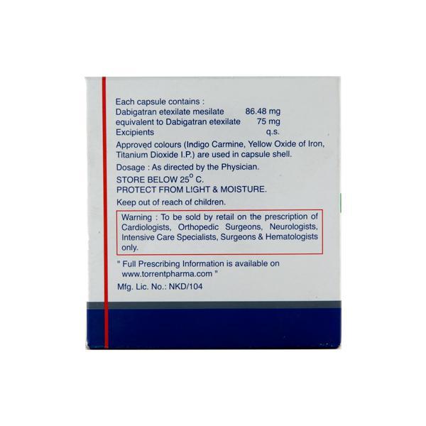 Afogatran 75mg Capsule 10'S