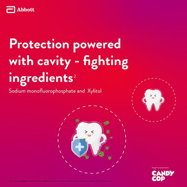 Candy Cop Bubblegum Flavour Tooth Paste 70gm