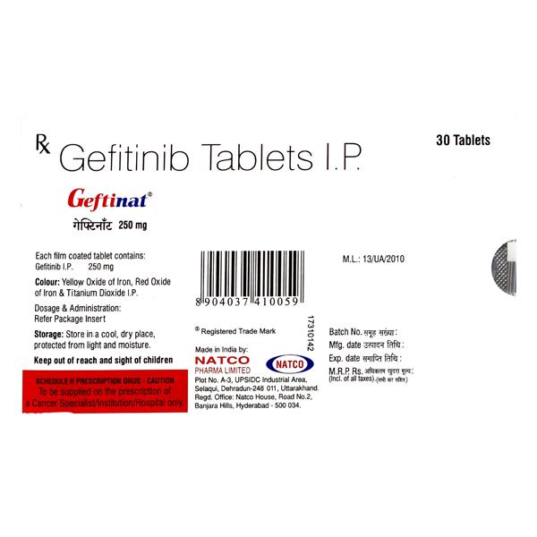 Geftinat 250mg Tablet 30'S