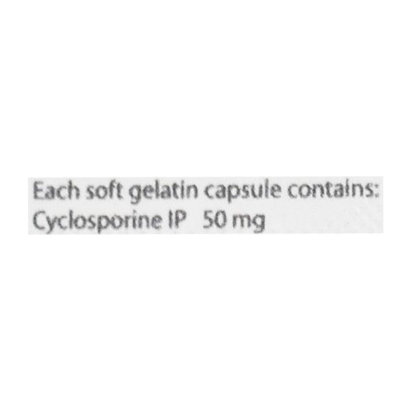 Panimun Bioral 50mg Capsule 6'S