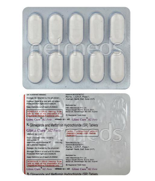 Glimicure M2 Forte Tablet 10'S