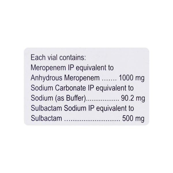 Merosure SB 1000/500mg Injection 1'S