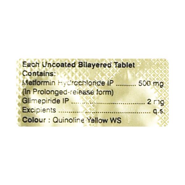 K Glim M 2mg Tablet 15'S