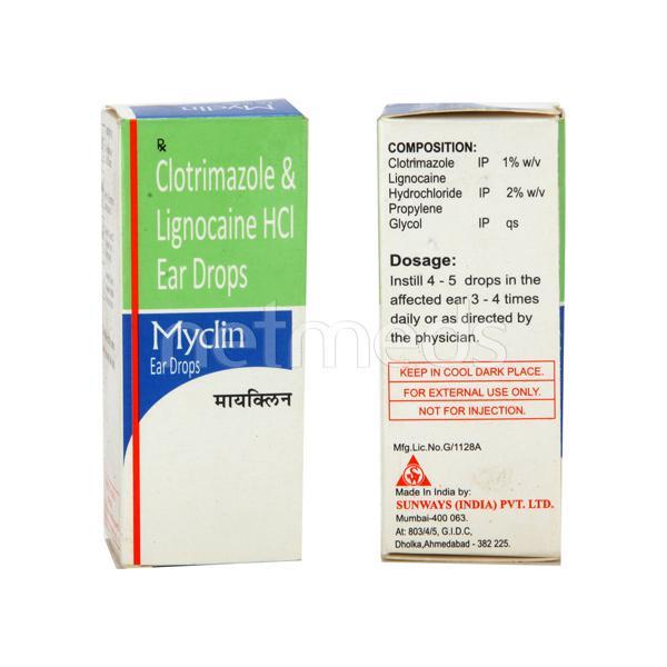 Myclin Ear Drops 10ml