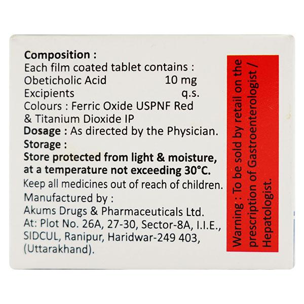 OCAHEP 10mg Tablet 10's