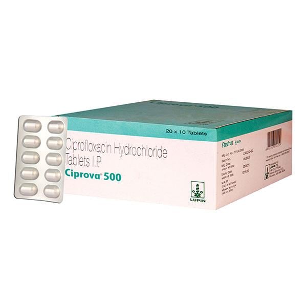 Ciprova 500mg Tablet 10'S