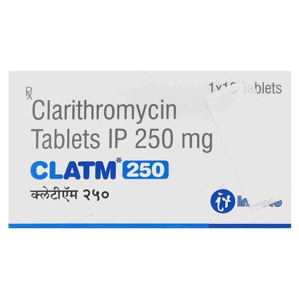 CLATM 250mg Tablet 10's