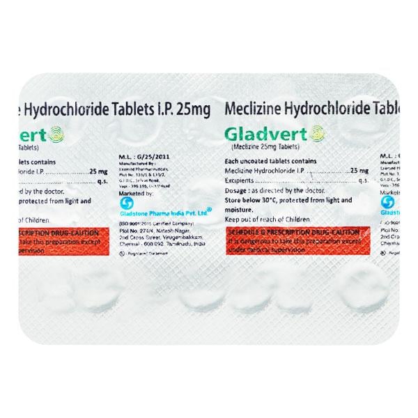 GLADVERT Tablet 15's