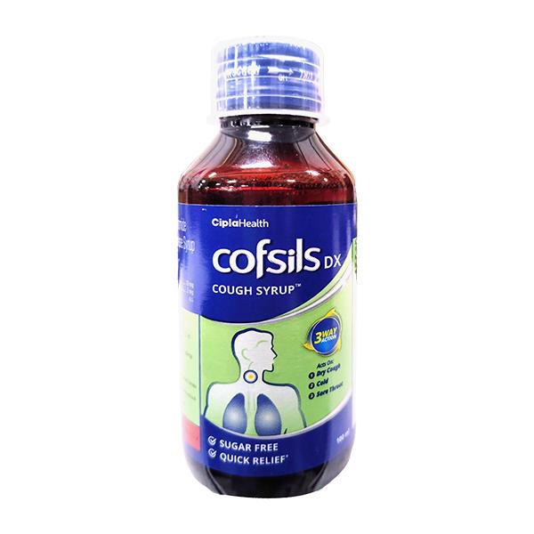 COFSILS DX SUGAR FREE Cough Syrup 100ml