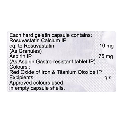 ROSYCAP ASP 10/75 Capsule 15's