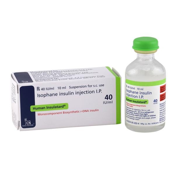 Human Insulatard 40IU Injection 1X10ml