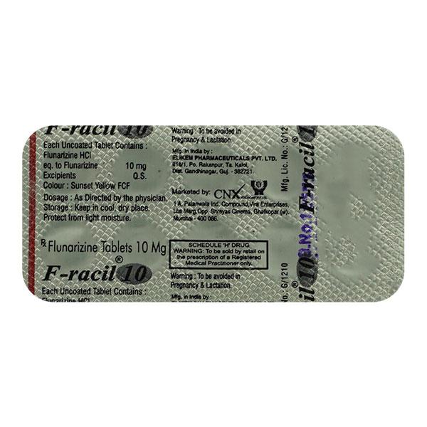 F RACIL 10 Tablet 10's